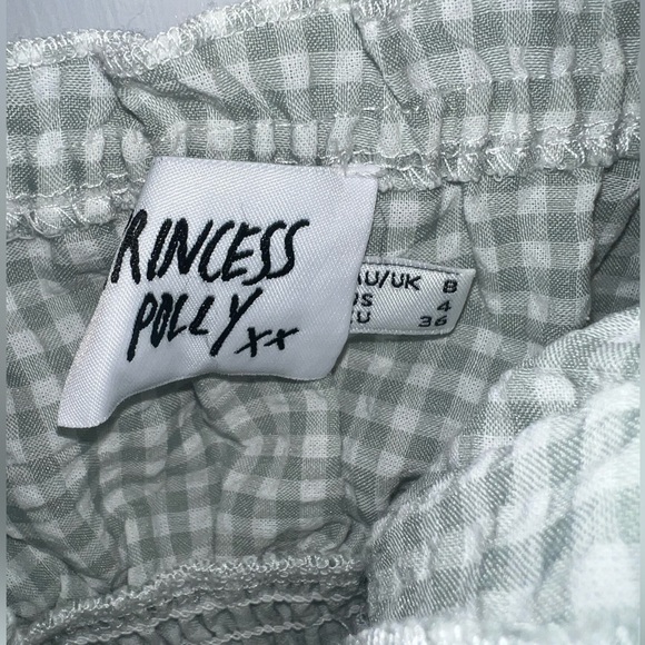 Worn once princess polly gingham pattern dress - Picture 3 of 5